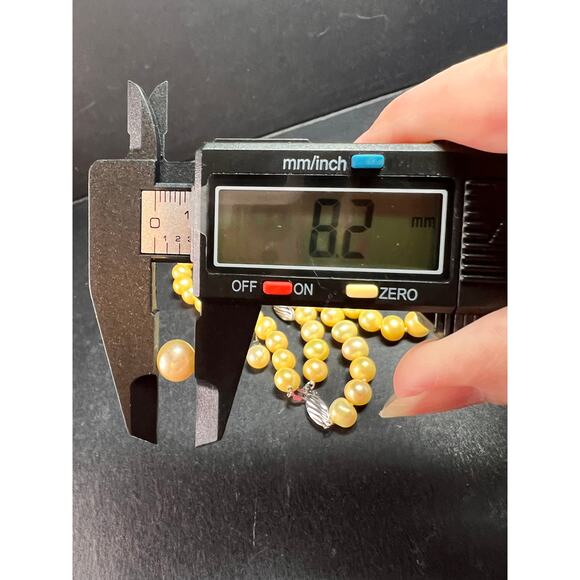 New Freshwater Pearl Necklace Bracelet Earrings Set Sterling Silver - Picture 12 of 15